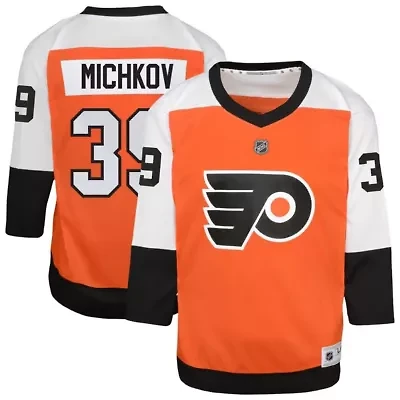 NHL Matvei Michkov Philadelphia Flyers Home Replica Player Jersey