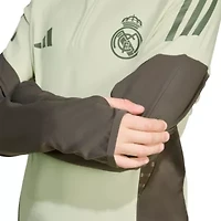 La Liga Real Madrid 2025/26 Training AEROREADY Quarter-Zip Pullover