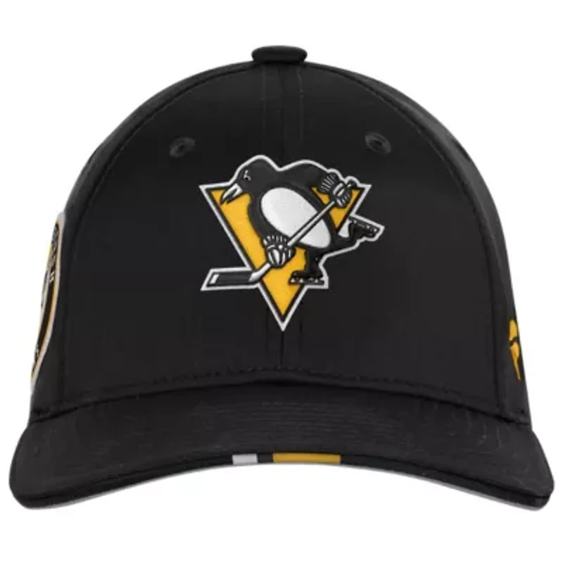 NHL Fanatics Pittsburgh Penguins 2025 NHL Draft Authentic Pro On-Stage Podium Adjustable Hat