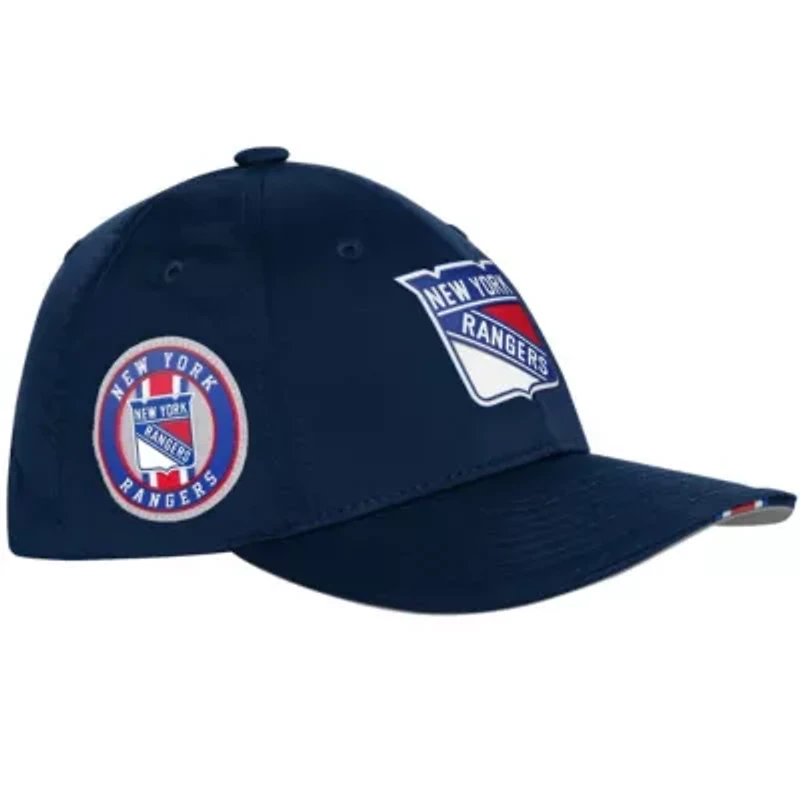 NHL Fanatics New York Rangers 2025 NHL Draft Authentic Pro On-Stage Podium Adjustable Hat