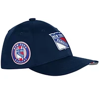 NHL Fanatics New York Rangers 2025 NHL Draft Authentic Pro On-Stage Podium Adjustable Hat