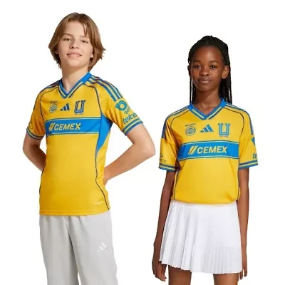 Liga MX Tigres UANL 2025/26 Home Replica Jersey