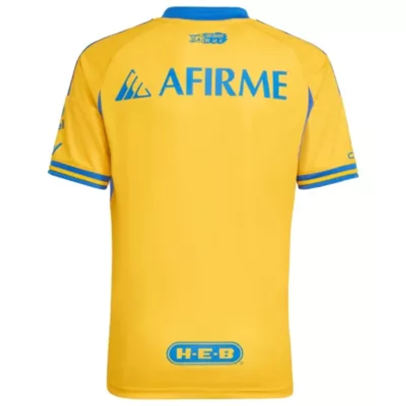 Liga MX Tigres UANL 2025/26 Home Replica Jersey