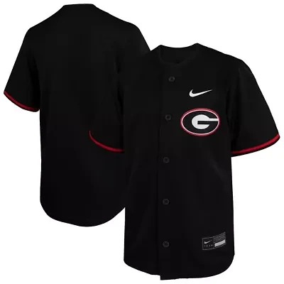 NCAA Nike Georgia Bulldogs Limited Baseball Jersey