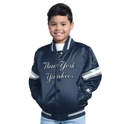 MLB New York Yankees Scrimmage Full-Snap Varsity Jacket