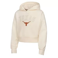 NCAA Girl's Texas Longhorns Oversized Blitz Cropped Pullover Hoodie