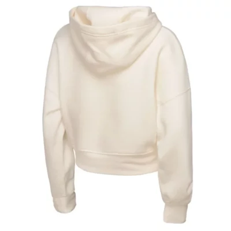 NCAA Girl's Texas Longhorns Oversized Blitz Cropped Pullover Hoodie