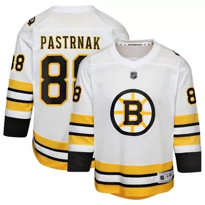 NHL David Pastrnak Home Replica Player Jersey