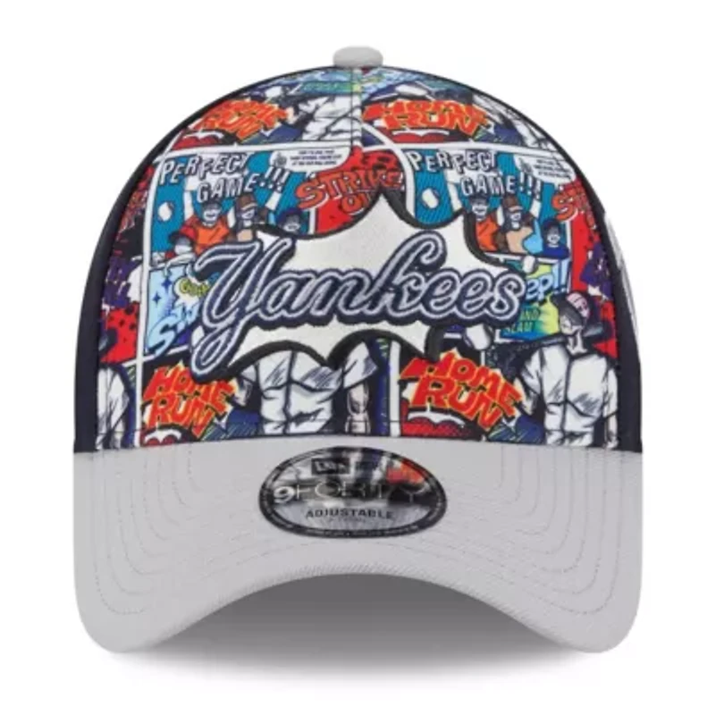 MLB Navy/Gray New York Yankees 2025 MLB Diamond Hero Edition A-Frame 9FORTY Adjustable Hat
