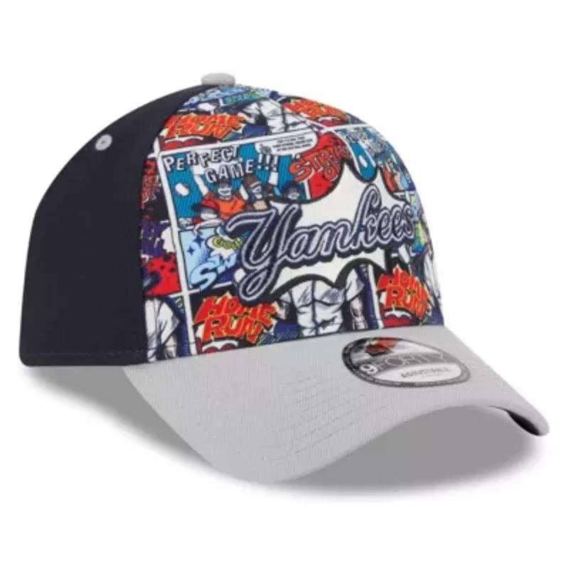 MLB Navy/Gray New York Yankees 2025 MLB Diamond Hero Edition A-Frame 9FORTY Adjustable Hat