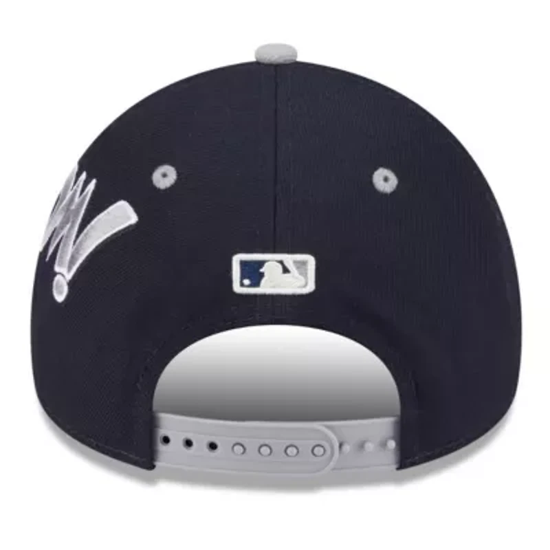 MLB Navy/Gray New York Yankees 2025 MLB Diamond Hero Edition A-Frame 9FORTY Adjustable Hat