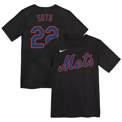 MLB Nike Juan Soto New York Mets Name & Number T-Shirt