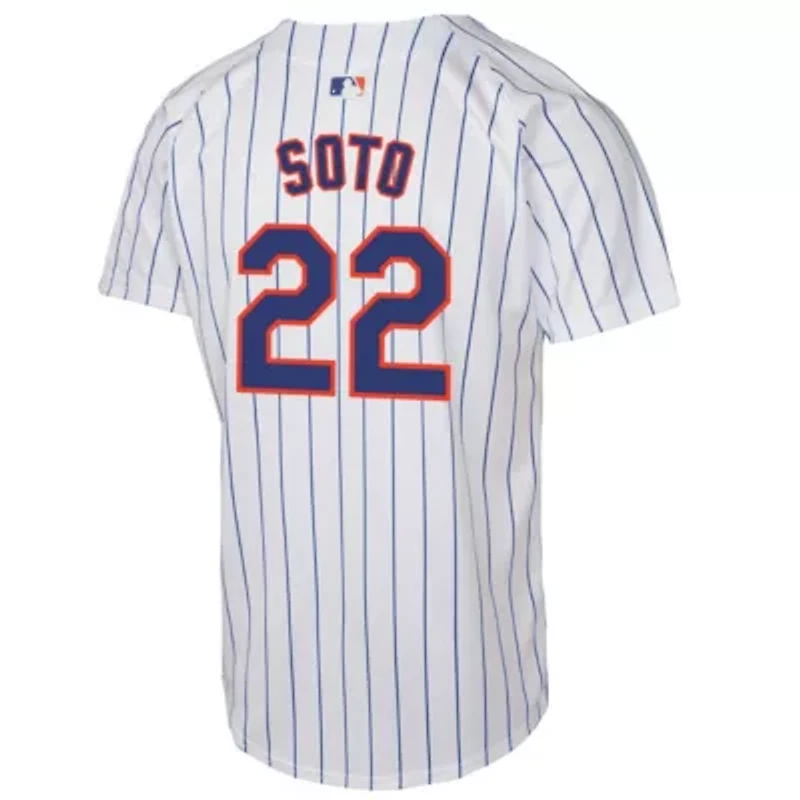 MLB Nike Juan Soto New York Mets Home Game Player Jersey