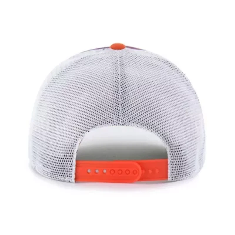 NCAA Maroon/Orange Virginia Tech Hokies Super Stripe Hitch Adjustable Trucker Hat