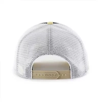NCAA Black/Gold Purdue Boilermakers Super Stripe Hitch Adjustable Trucker Hat