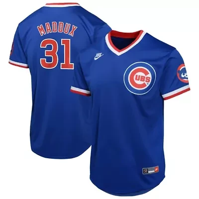 MLB Nike Greg Maddux Chicago Cubs Cooperstown Collection Limited Jersey