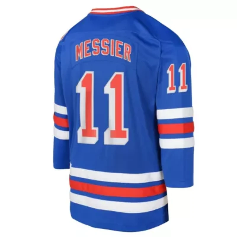 NHL Mark Messier New York Rangers Power Play 2.0 Player Jersey with Captain Patch