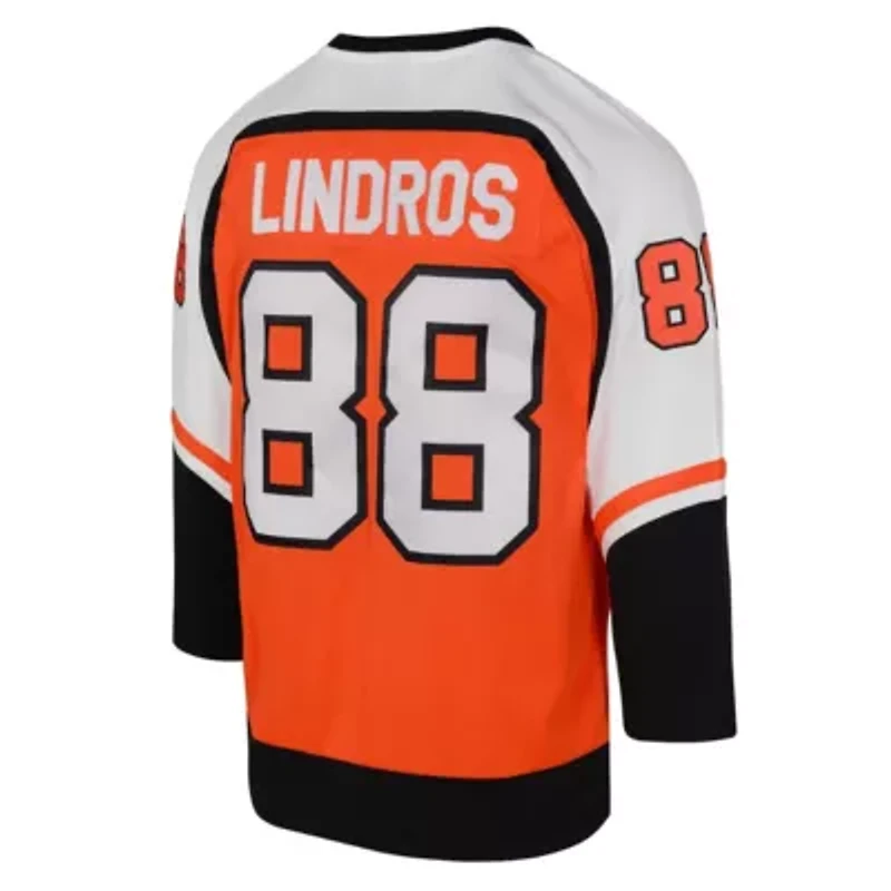 NHL Eric Lindros Philadelphia Flyers 1996/97 Power Play 2.0 Player Jersey with Captain Patch