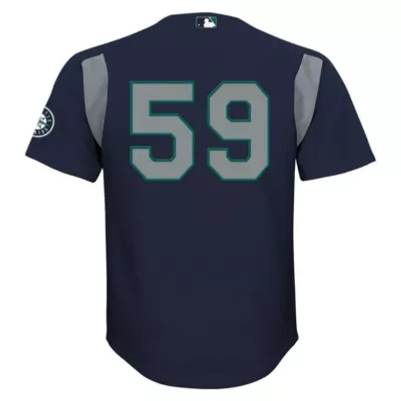 MLB Felix Hernandez Seattle Mariners Mesh Batting Practice Jersey