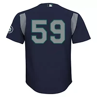 MLB Felix Hernandez Seattle Mariners Mesh Batting Practice Jersey