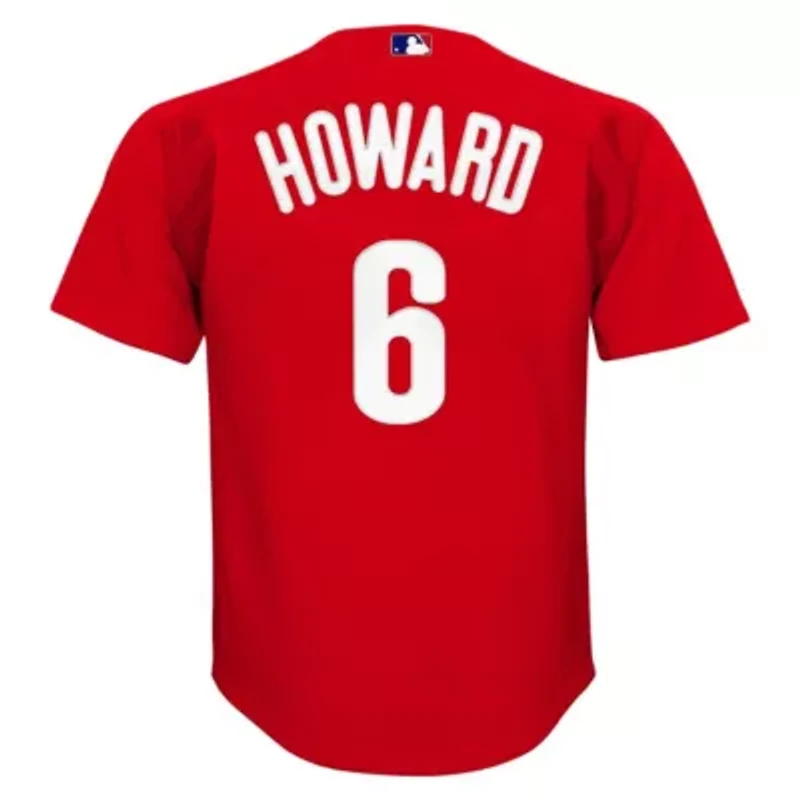 MLB Ryan Howard Philadelphia Phillies Mesh Batting Practice Jersey