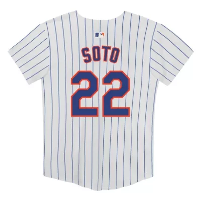 Youth MLB Preschool Nike Juan Soto New York Mets Home Game Jersey