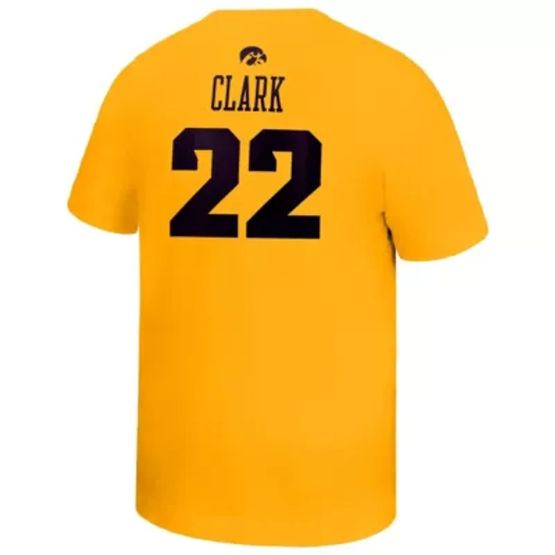 NCAA Nike Caitlin Clark Iowa Hawkeyes Retired Player Name & Number Core T-Shirt