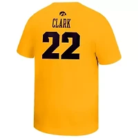 NCAA Nike Caitlin Clark Iowa Hawkeyes Retired Player Name & Number Core T-Shirt
