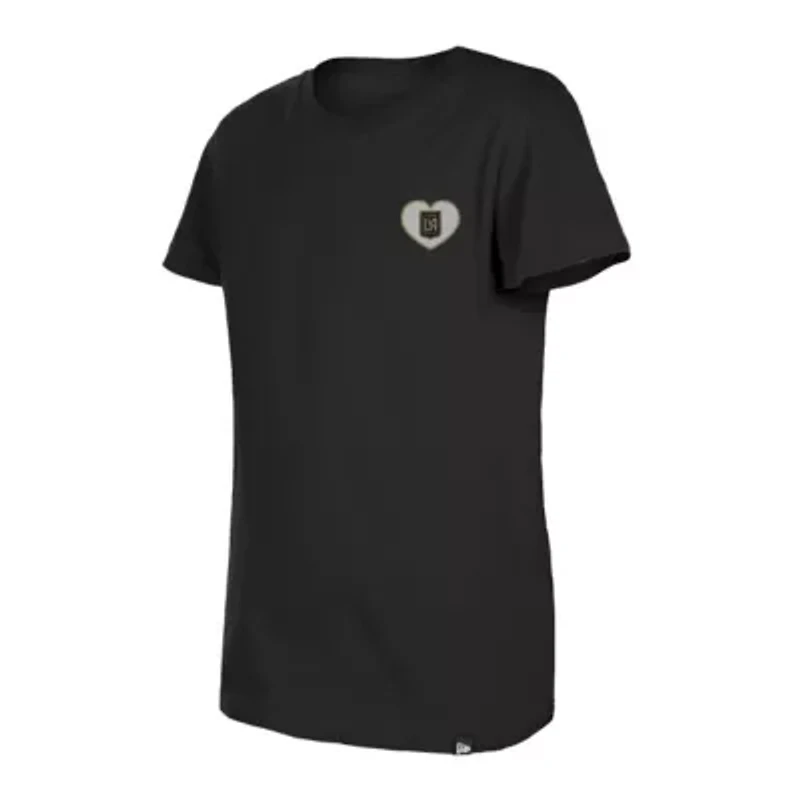 MLS Girls LAFC Bubble Heart T-Shirt
