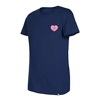 Soccer National Teams Girls USWNT Bubble Heart T-Shirt