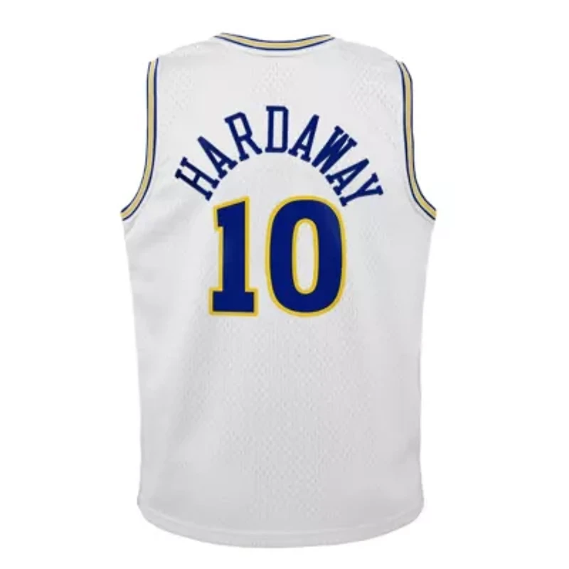 NBA Tim Hardaway Golden State Warriors 1990-91 Hardwood Classics Swingman Throwback Home Jersey