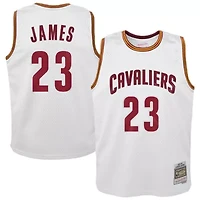 NBA LeBron James Cleveland Cavaliers 2015-16 Hardwood Classics Swingman Throwback Home Jersey