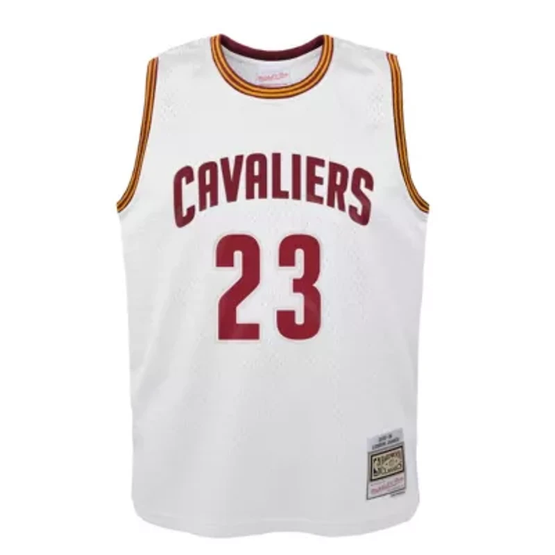 NBA LeBron James Cleveland Cavaliers 2015-16 Hardwood Classics Swingman Throwback Home Jersey