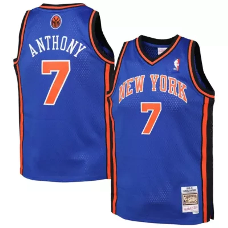 NBA Carmelo Anthony New York Knicks 2010/11 Hardwood Classics Swingman Jersey