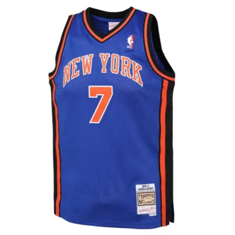 NBA Carmelo Anthony New York Knicks 2010/11 Hardwood Classics Swingman Jersey