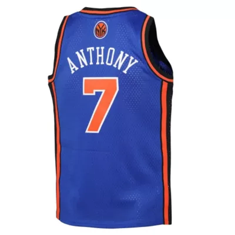 NBA Carmelo Anthony New York Knicks 2010/11 Hardwood Classics Swingman Jersey