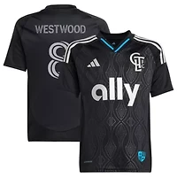 MLS Ashley Westwood Charlotte FC 2025 Fortress Kit Replica Player Jersey