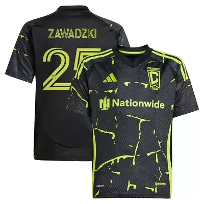 MLS Sean Zawadzki Columbus Crew 2025 The Goosebumps Kit Replica Player Jersey