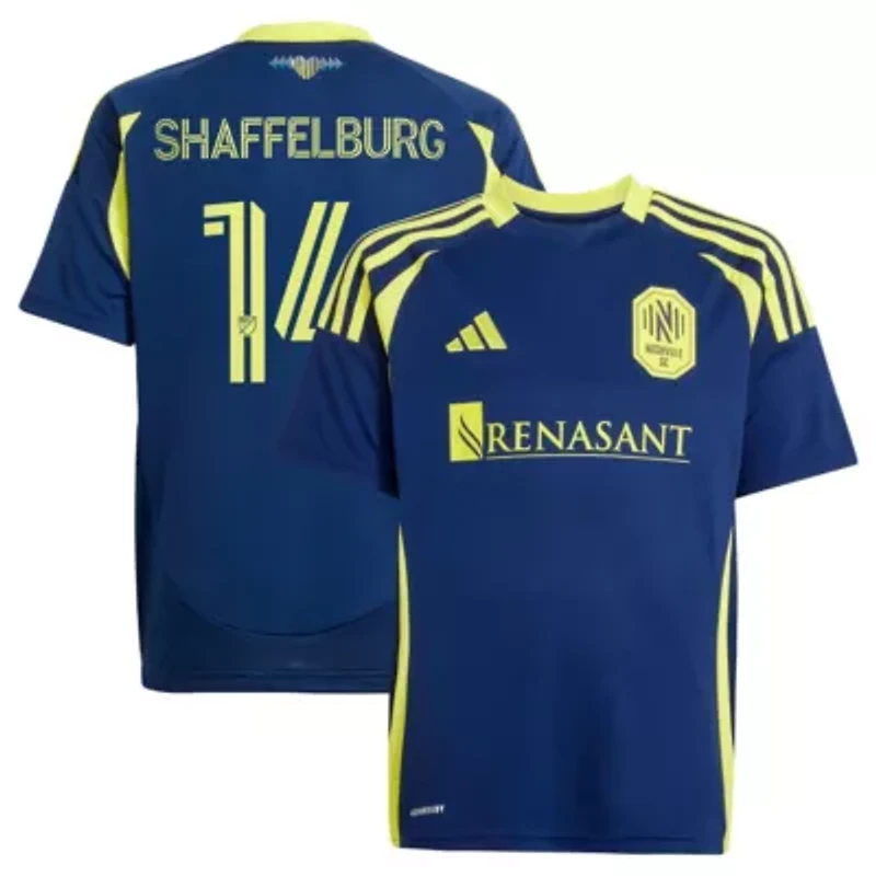 MLS Jacob Shaffelburg Nashville SC 2025 The Heart of Kit Replica Player Jersey
