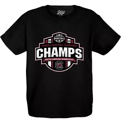 NCAA South Carolina Gamecocks 2025 SEC Basketball Conference Tournament s Locker Room T-Shirt