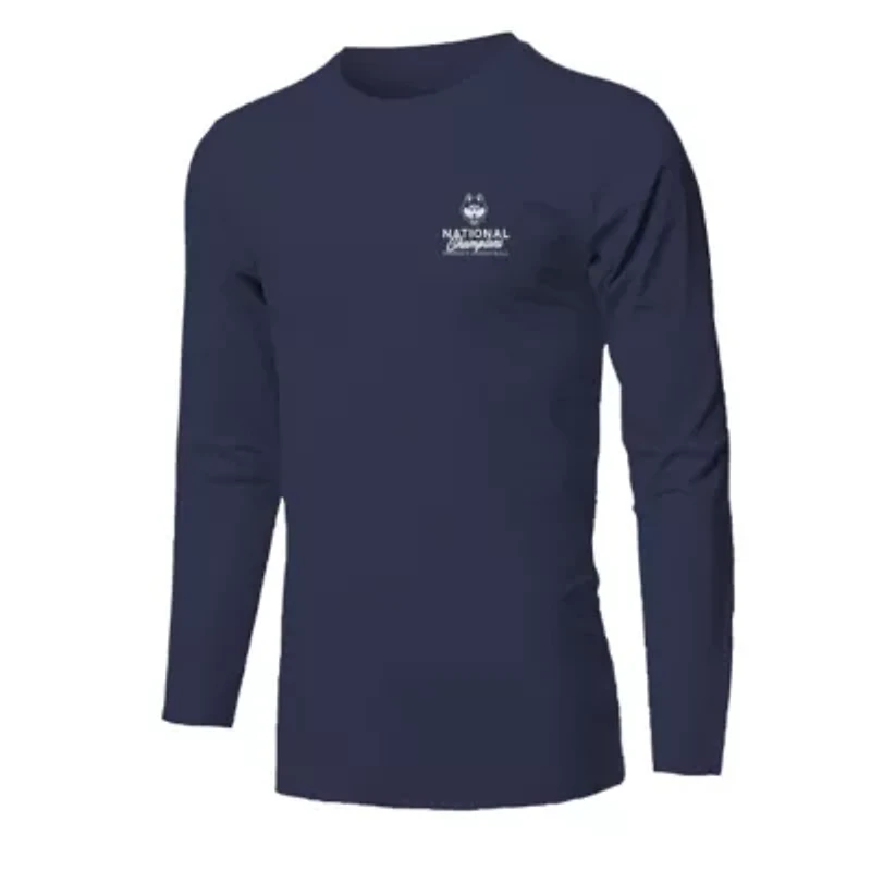Connecticut Huskies NCAA UConn 2025 Basketball National s Fine Jersey Long Sleeve T-Shirt