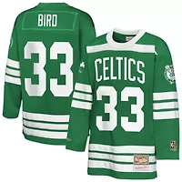 NBA Larry Bird Kelly Boston Celtics Maxxed Out 2.0 Fashion Hockey Jersey