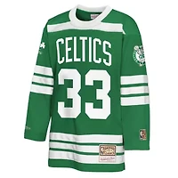 NBA Larry Bird Kelly Boston Celtics Maxxed Out 2.0 Fashion Hockey Jersey