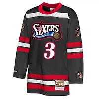 NBA Allen Iverson Philadelphia 76ers Maxxed Out 2.0 Fashion Hockey Jersey