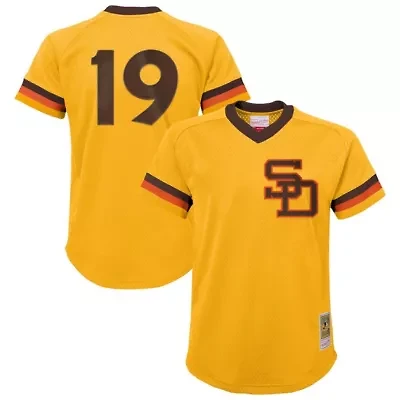 MLB Tony Gwynn San Diego Padres Cooperstown Collection Mesh Batting Practice Jersey