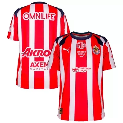 International Clubs Chivas 2025/26 Home Replica Jersey