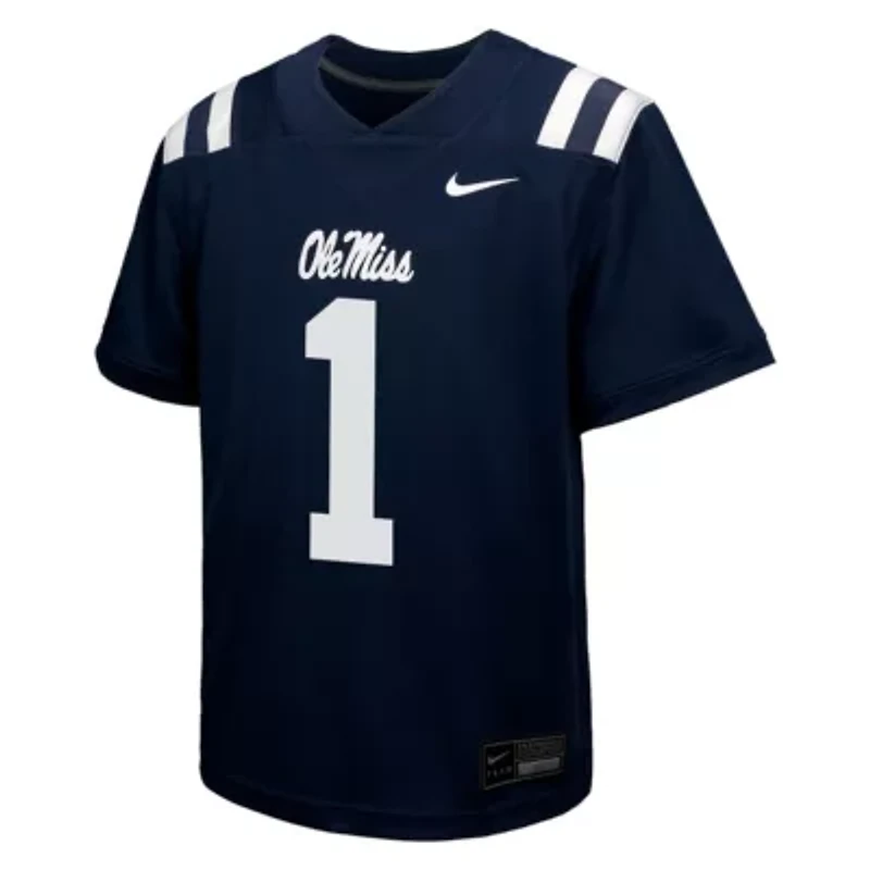 NCAA Nike #1 Ole Miss Rebels Untouchable Replica Game Jersey
