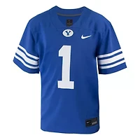 NCAA Nike #1 BYU Cougars Untouchable Replica Game Jersey