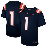 NCAA Nike #1 Illinois Fighting Illini Untouchable Replica Game Jersey