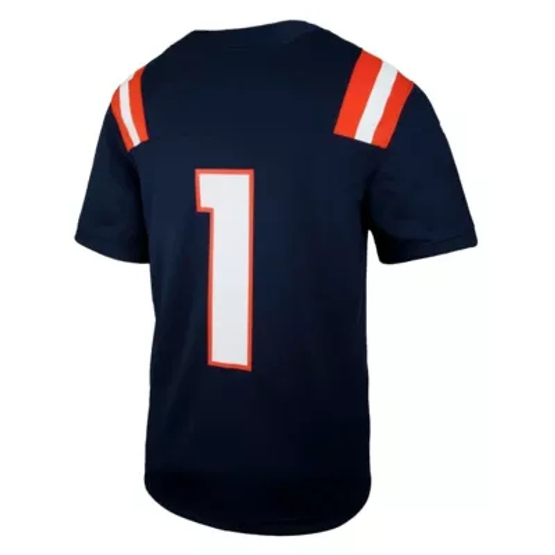 NCAA Nike #1 Illinois Fighting Illini Untouchable Replica Game Jersey